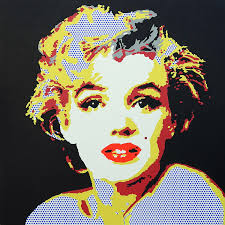 Marilyn by Jean-Michel GNIDZAZ (2015) : Painting Acrylic