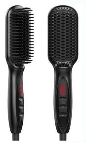 Femjolie electric hair straightening brush. Professional Electric Hair Brush 2 In 1 Heated Hair Straightening Brush Styling Tool Anti Scald 250f Hair Brush Straightener Electric Hair Brush Hair Brush