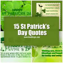 We did not find results for: 15 St Patricks Day Quotes
