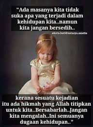.saat ini apa yang paling menggembirakan adalah.suatu hikmah yang besar dari allah swt.atas apa yang saja dugaan ujian yang aku tempuhi.aku tetap ingat pada motto hidup aku.sesungguhnya setiap yang berlaku itu ada hikmahnya.maka redhakanlah hati mu.menerima seadanya kehendak. Nadieyanatasya On Twitter Jumaat Penghulu Segala Hari Sabar Jangancepatmelatah Dugaanallah Https T Co Ovnuiufqj4