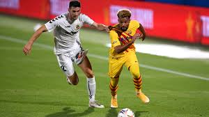 Konrad de la fuente of fc barcelona during the prematch warm up prior to the copa del rey match between cornella and fc barcelona on january 21, 2021 in barcelona, spain. Konrad De La Fuente Debuts For Barcelona Becoming First American To Play For Historic Club Cbssports Com