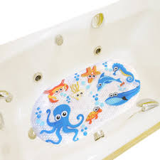 Free delivery and returns on ebay plus items for plus members. 39cmx69cm Baby Bath Mat Anti Slip Pvc Cartoon Bathmats Tub Mat With Suction Cup Toddler Fish Bathtub Mat Baby Bath Mat Bath Mattub Mat Aliexpress
