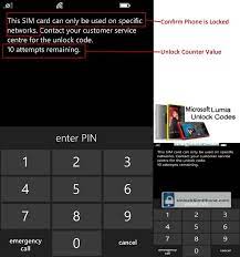 Unlock code is the best and safest way to unlock phone. Windows Phone Unlocking Unlocking Lumia Phone For Free Microsoft Phone Sim Unlock