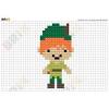 Cross stitch pattern available on www.cloudsfactory.net. 1