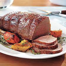 Eye Of Round Roast With Pan Juices Recipe | Myrecipes