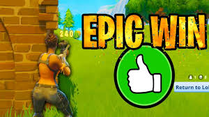 Fortnite chapter 2 news, item shop and more. Epic Win Fortnite Battle Royale Gameplay Youtube