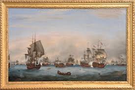 Battle Of The Saintes, Thomas Whitcombe ...