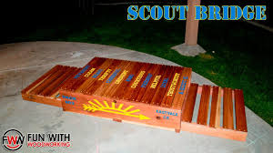 Share free beehive frame plans. How To Build A Cub Scout Bridge Youtube