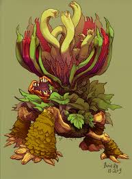 Concept Art Illustrations Plant Monster Creature Concept Art Monster Art