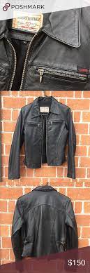 Vintage Guess Leather Jacket Leather Jacket Jackets Leather