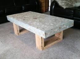 Crafted of acacia wood in ash gray, this piece boasts artfully turned legs, and slats on its tabletop and lower shelf for quick drainage. Polished Concrete Grey Coffee Table 1 2 X 600mm Vic Ash Etsy