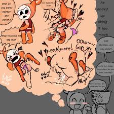 dandys world, anonymous male, shrimpo (dandys world), teagan (dandys  world), doggy style - R34 Vault