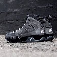 Air Jordan Aj 9 Retro Shoes Anthracite White Black Jordan 9 Retro Air Jordans Jordan 9