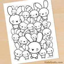 More images for minions easter coloring pages » Free Printable Bunny Coloring Page For Easter