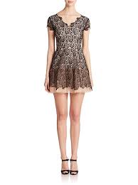 Discount Nha Khanh Caelyn Lace Fit Flare Dress