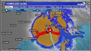 State of louisiana, as measured by maximum sustained winds. Cbs19 Weather Hurricane Laura Makes Landfall With 150 Mph Winds At 1 Am Near Cameron Louisiana Cbs19 Tv
