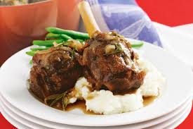 Plum And Rosemary Lamb Shanks Recipe Lamb Shank Recipe Lamb Recipes Lamb Dinner