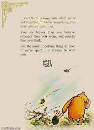Milne winnie the pooh library. You Are Stronger Than You Think Lds S M I L E Pooh Quotes Winnie The Pooh Quotes Words