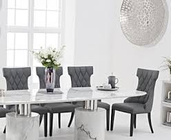 Great savings & free delivery / collection on many items. Antonio 260cm White Marble Dining Table With Freya Chairs Antonio