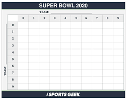 Though 100 square contests are the most common, you can create a contest with 25, 50, or 100 available squares. Free Super Bowl Squares Template Template Grids For The Super Bowl