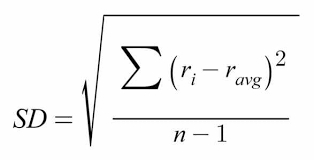 Standard Deviation Overview Examples Calculation Finance Applications Standard Deviation Fundamental Analysis Geometric Mean