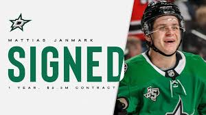 Mattias janmark is expected to make his vegas debut on wednesday night against los angeles. Stars Sign Forward Mattias Janmark To One Year Contract