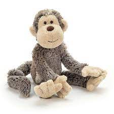 Jellycat Mattie Monkey Small Jellycat Stuffed Animals Jellycat Jellycat Toys