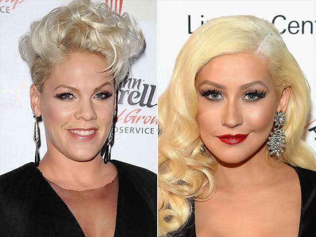 Pink Says Her Feud with Christina Aguilera Is Over: 'We've Made Amends'