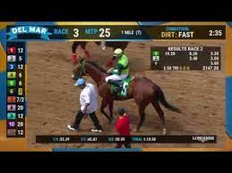 For result corrections, please use our request form all results are unofficial until 2 weeks after race day. Del Mar Race Replays