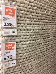 grof geweven vloerkleed vloerkleed noma vloerkleed voor het huis