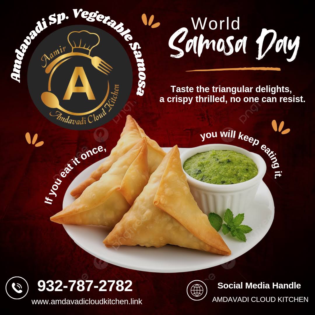 Amdavadi Special Vegetable Samosa product image
