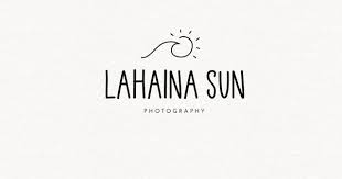 Black And White Brand Wave Logo Premade Photography Photographer Blogger Sun Waves Surfing Beach Hawaii Island Fun Hand Drawn Wave Summer Ocean Surf Logo Design E5066 Surf Logo Logo Design Logo Inspiration Branding