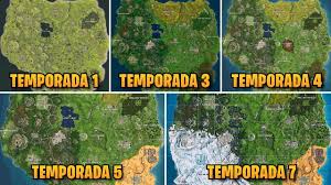 Fortnite ha lanzado la 7ª temporada llena de aliens, colaboraciones con superman, rick y morty y mucho más, y también ha cambiado el mapa del juego, y en esta galería os enseñamos alguna de las primeras imágenes. Evolucion Del Mapa De Fortnite Temporada 1 7 Cambios En El Mapa Youtube