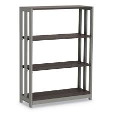 A wide variety of 3 shelf bookshelf options are available to you, such as general use, design style, and material. Trento Line Bookcase Three Shelf 31 1 2w X 11 5 8d X 43 1 4h Mocha