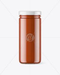 Download Clear Glass Jar With Tomato Sauce Mockup In Jar Mockups On Yellow Images Object Mockups Yellowimages Mockups