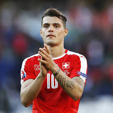 Xhaka playing for switzerland at the 2018 fifa world cup. Granit Xhaka Wiki 2021 Girlfriend Salary Tattoo Cars Houses And Net Worth