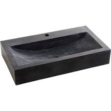Vasque A Poser Edith En Pierre 40 X 70 Cm Vasque A Poser Vasque Plan Vasque