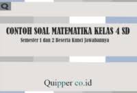 Maybe you would like to learn more about one of these? Kunci Jawaban Buku Esps Matematika Kelas 4 Archives Quipper Co Id