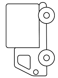 In coloringcrew.com find hundreds of coloring pages of trucks and online coloring pages for free. Colouring Page Easy Semi Truck Coloringpage Ca