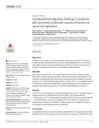 Antikoagulantien pass pdf / praktische probleme der. Pdf Computed Tomography Findings In Patients With Primarily Unknown Causes Of Severe Or Recurrent Epistaxis