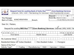 I/we understand that our account administrator will create/manage our corporate user(s) based on the authority given by us to the bank. How To Fill Internet Banking Form Of Bank Of India Hindi Youtube