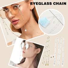 EYEGLASSES BEADED STRAP