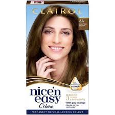 So, if your hair is a brown level 4, you should go for a 4.2 dye. Clairol Nice N Easy Hair Dye 6a Light Ash Brown Hair Superdrug