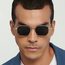 Buy Silver Transparent Grey Full Rim Geometric Vincent Chase URBAN RETRO VC  S14463-C1 Sunglasses at Lenskart.