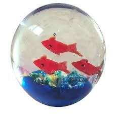Briefbeschwerer Traumkugel Aquarium Glaskugel Briefbeschwerer Glaskugel Glasmurmeln