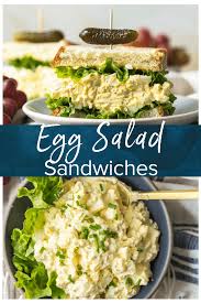 This Classic Egg Salad Sandwich Recipe Is The Perfect Easy Lunch Recipe Learn How To Mak Egg Salad Sandwich Recipe Lunch Sandwich Recipes Egg Salad Sandwiches