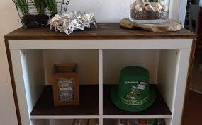 2 étagères ikea lerberg (14,95€ pièce) 4 planches de bois (ici 145*35cm, mais la dimension dépend du résultat voulu)… Bidouilles Ikea Customisation Transformation Et Diy Meuble Ikea