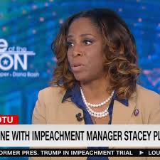 Del. Stacey Plaskett: “We didn't need more witnesses. We needed more  senators with spines.”