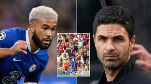 Chelsea fans demand Reece James is made captain after he 'finishes' Arsenal  fan