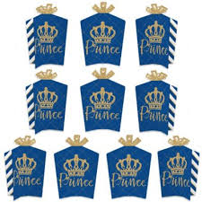 Royal Prince Baby Shower Decorations Ships In 1 3 Business Days Little Prince Party Centerpiece 3ct Walmart Com